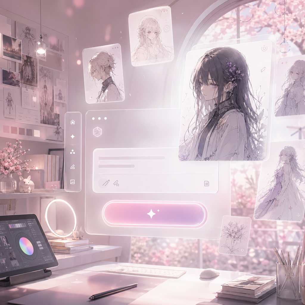 LUMINA Atelier 创作工作室概念图